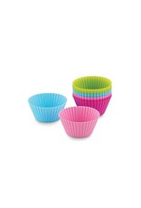 Silicone Baking Cups, Rainbow (set of 12)