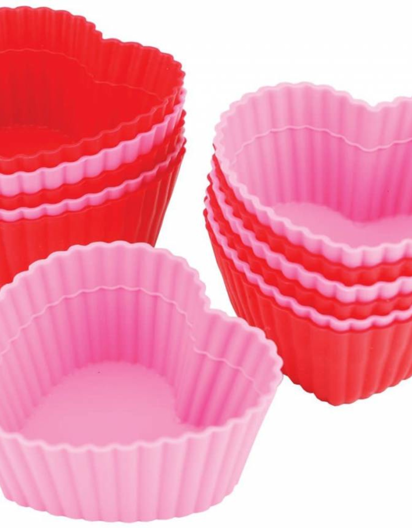 Heart Silicone Baking Cups