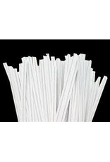 Twist Ties (White) 25ct