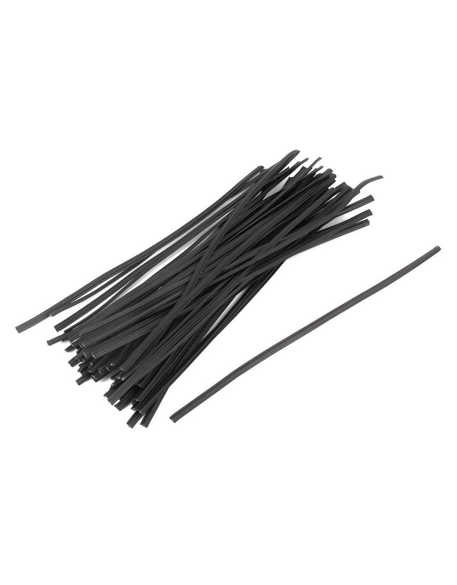 Twist Ties (Black) 25ct