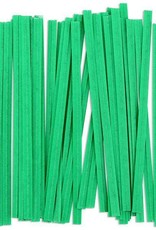 Twist Ties (Green) 25ct