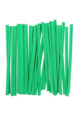 Twist Ties (Green) 25ct