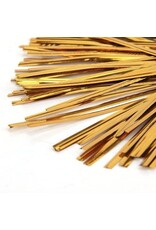 Twist Ties (Gold) 25ct