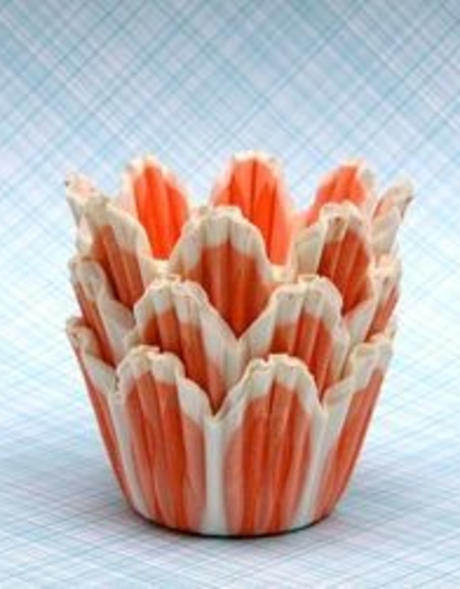 Flower Baking Cups (Orange)