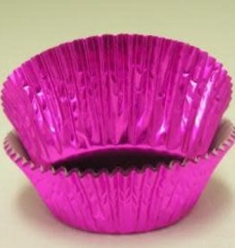 Hot Pink Foil Baking Cups(approx30)MAX TEMP 325F