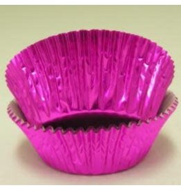 Hot Pink Foil Baking Cups(approx30)MAX TEMP 325F