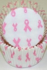 Breast Cancer Awareness Pink Ribbon Baking Cups