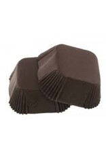 Square Baking Cups (Brown) 35-40ct