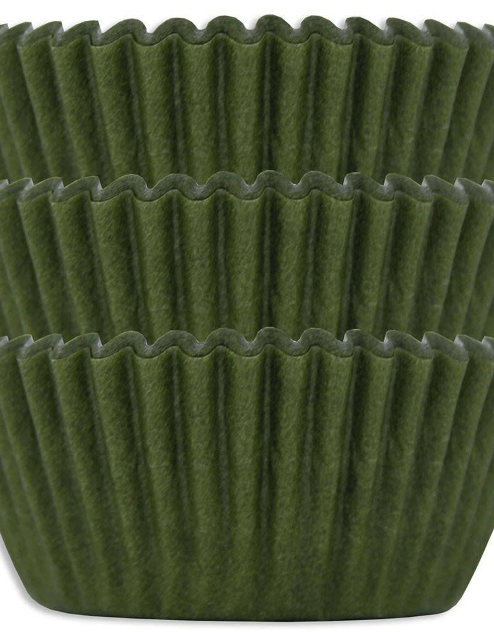 Olive Green Baking Cups (30-40ct)