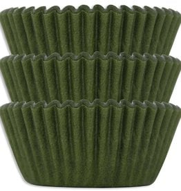 Olive Green Baking Cups (30-40ct)