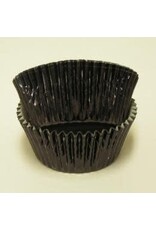 Black Foil Baking Cups (approx 24- 30ct) MAX TEMP 325F