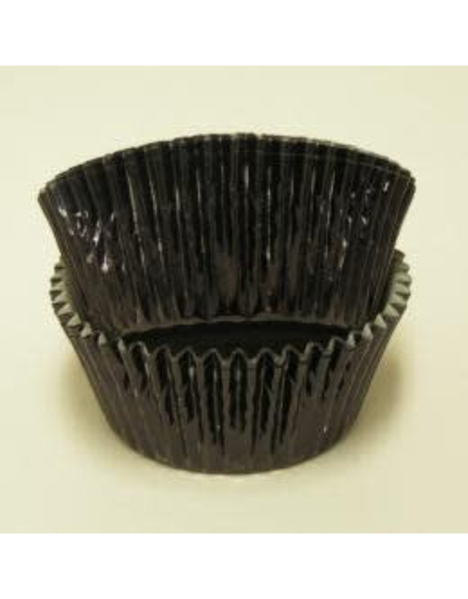Black Foil Baking Cups (approx 24- 30ct) MAX TEMP 325F