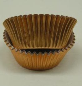 Gold Foil Baking Cups (approx. 30ct) MAX TEMP 325F