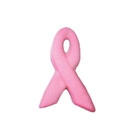 Breast Cancer Awareness Ribbon Sugar Dec Ons