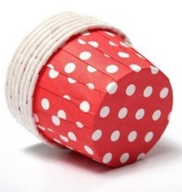 Red Polka Dot Nut Cups