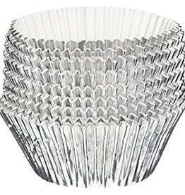 Silver Foil Jumbo Baking Cups (24 ct)