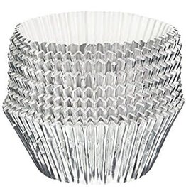 Silver Foil Jumbo Baking Cups (24 ct)