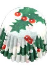 Holly Candy Cups #4 (100 ct)