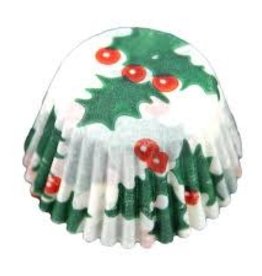 Holly Candy Cups #4 (100 ct)
