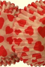 Red Heart Candy Cups(1") 40-50ct
