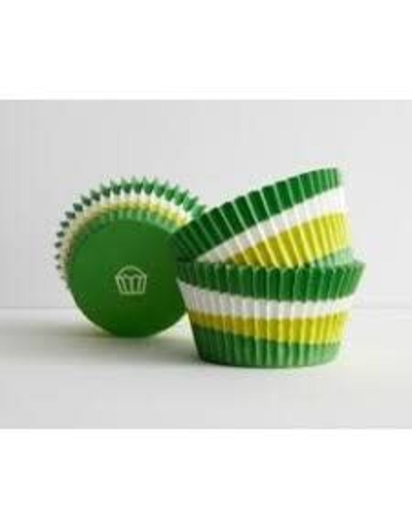 Green Swirl Baking Cups (approx 30)