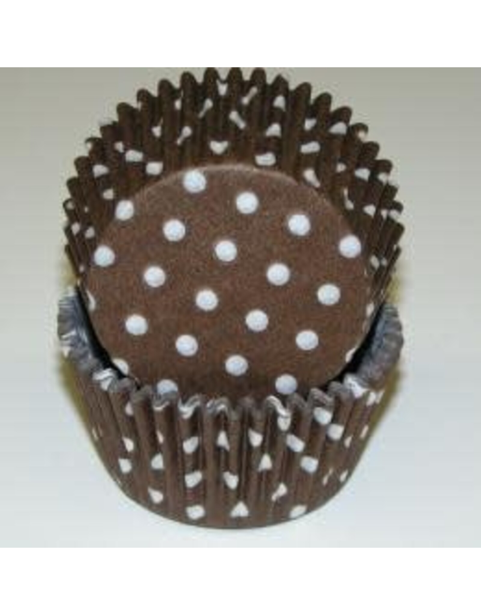 Brown Polka Dot Baking Cup(30-35ct)