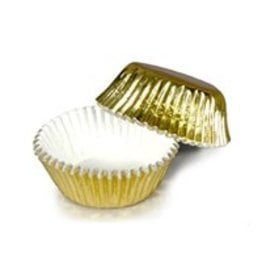 Gold Foil Candy Cups (1 3/8)