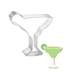 Margarita Glass with Lime Cookie Cutter (4")