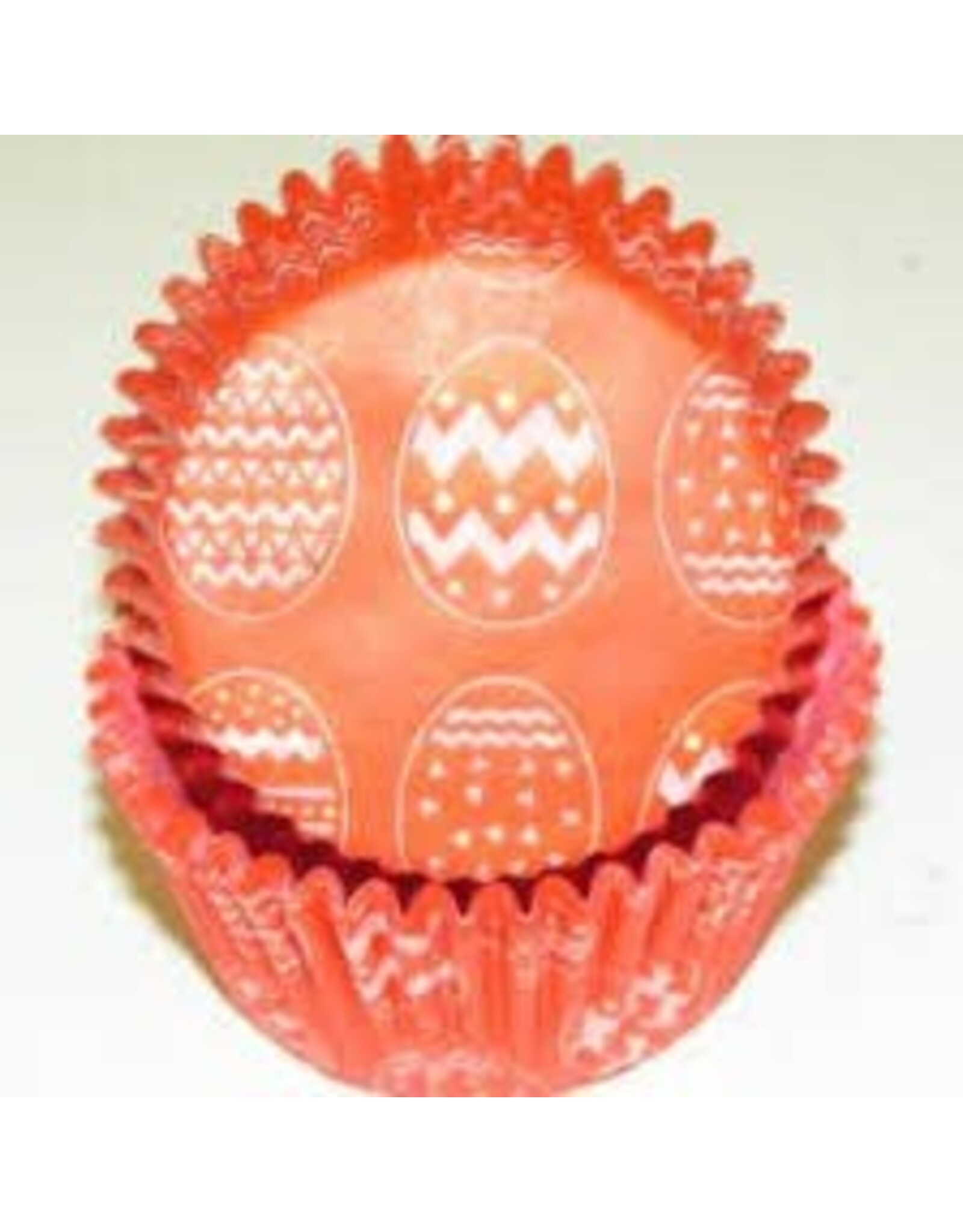 Orange Easter Egg Baking Cups