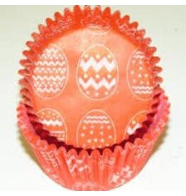 Orange Easter Egg Baking Cups