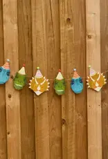 Hootyballoo by Club Green Party Dinosaur Garland