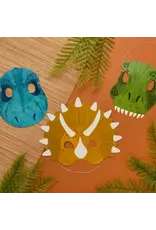 Hootyballoo by Club Green Party Dinosaur Mask - Set of 6