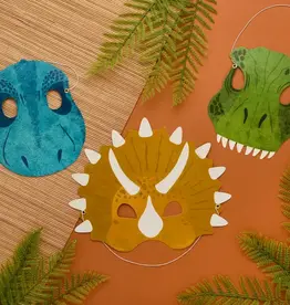 Hootyballoo by Club Green Party Dinosaur Mask - Set of 6