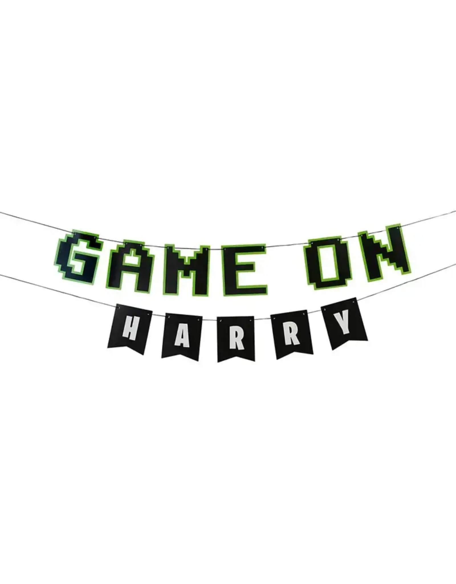 Hootyballoo by Club Green Game Over Personalized Banner