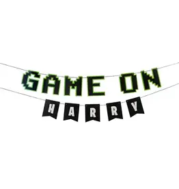 Hootyballoo by Club Green Game Over Personalized Banner