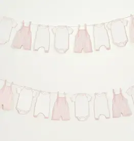 Hootyballoo by Club Green Pink BabyGrow Garland