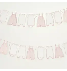 Hootyballoo by Club Green Pink BabyGrow Garland