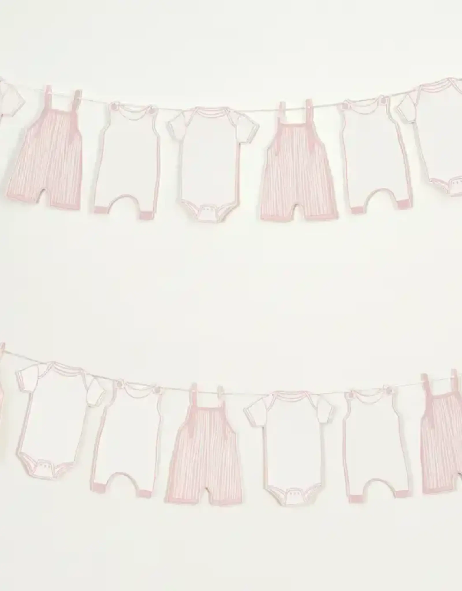 Hootyballoo by Club Green Pink BabyGrow Garland