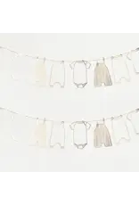 Hootyballoo by Club Green Gold Foiled BabyGrow Garland