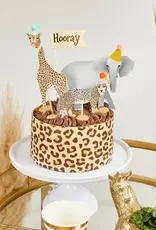 Hootyballoo by Club Green Party Animals Cake Toppers (Set of 3)