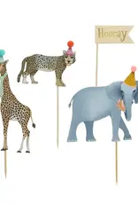 Hootyballoo by Club Green Party Animals Cake Toppers (Set of 3)