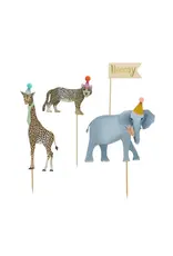 Hootyballoo by Club Green Party Animals Cake Toppers (Set of 3)