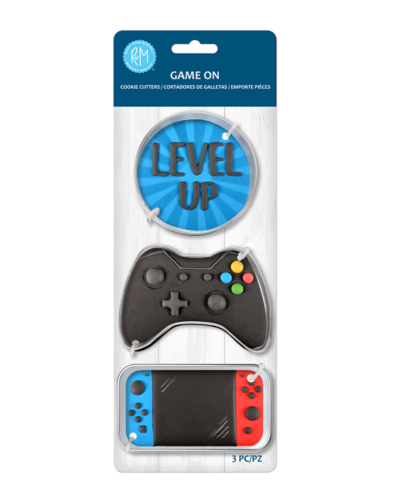 Game on 3 PC Cookie Cutter