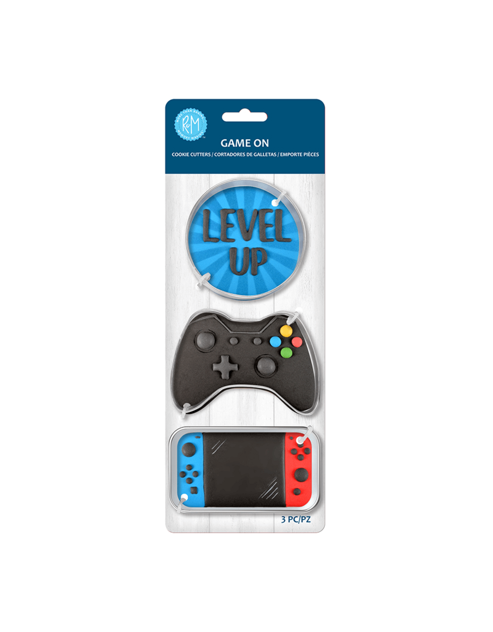 Game on 3 PC Cookie Cutter