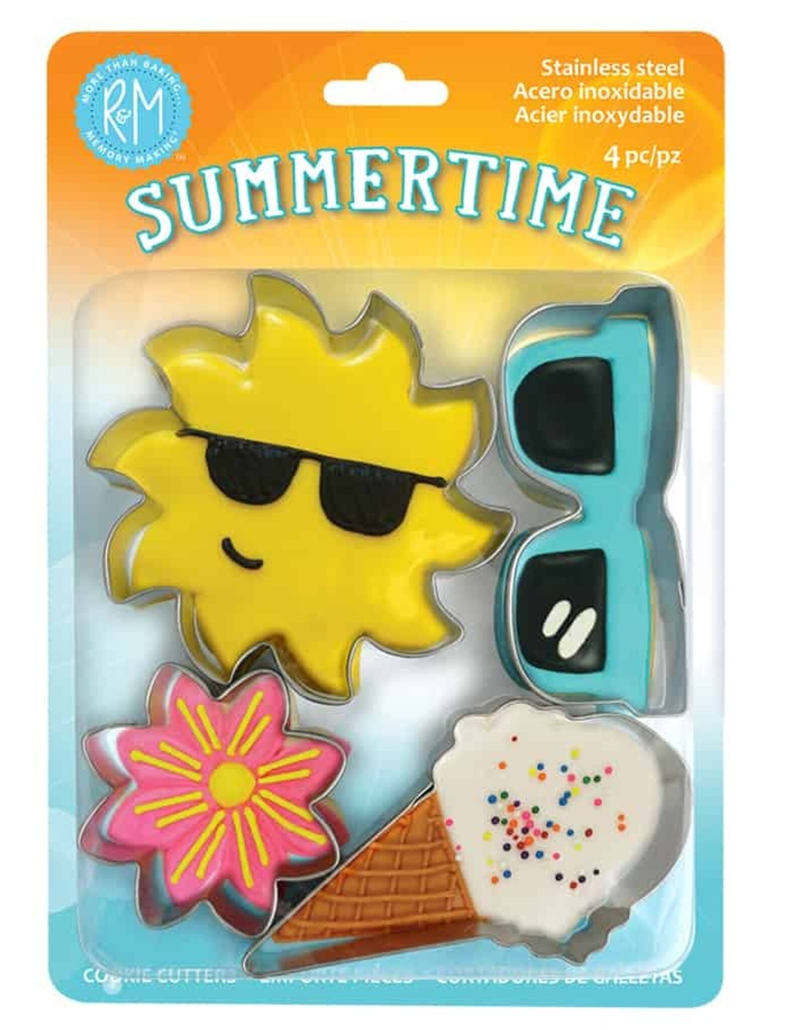 Summertime Cookie Cutter 4 Piece Set