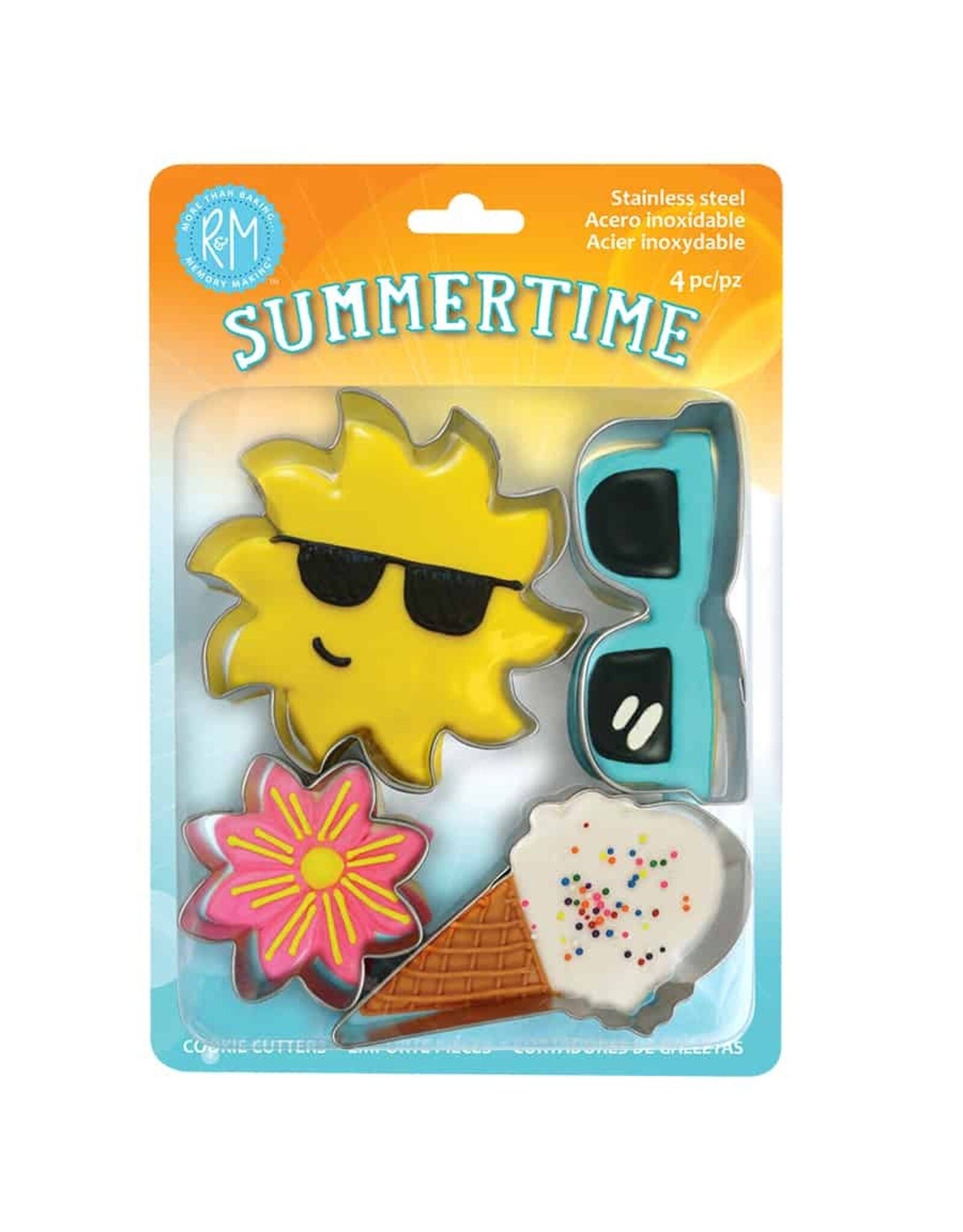 Summertime Cookie Cutter 4 Piece Set