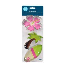 Surf's Up Cookie Cutter - 3 Piece Set