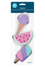 Summer Treats Cookie Cutter - 3 Piece Set