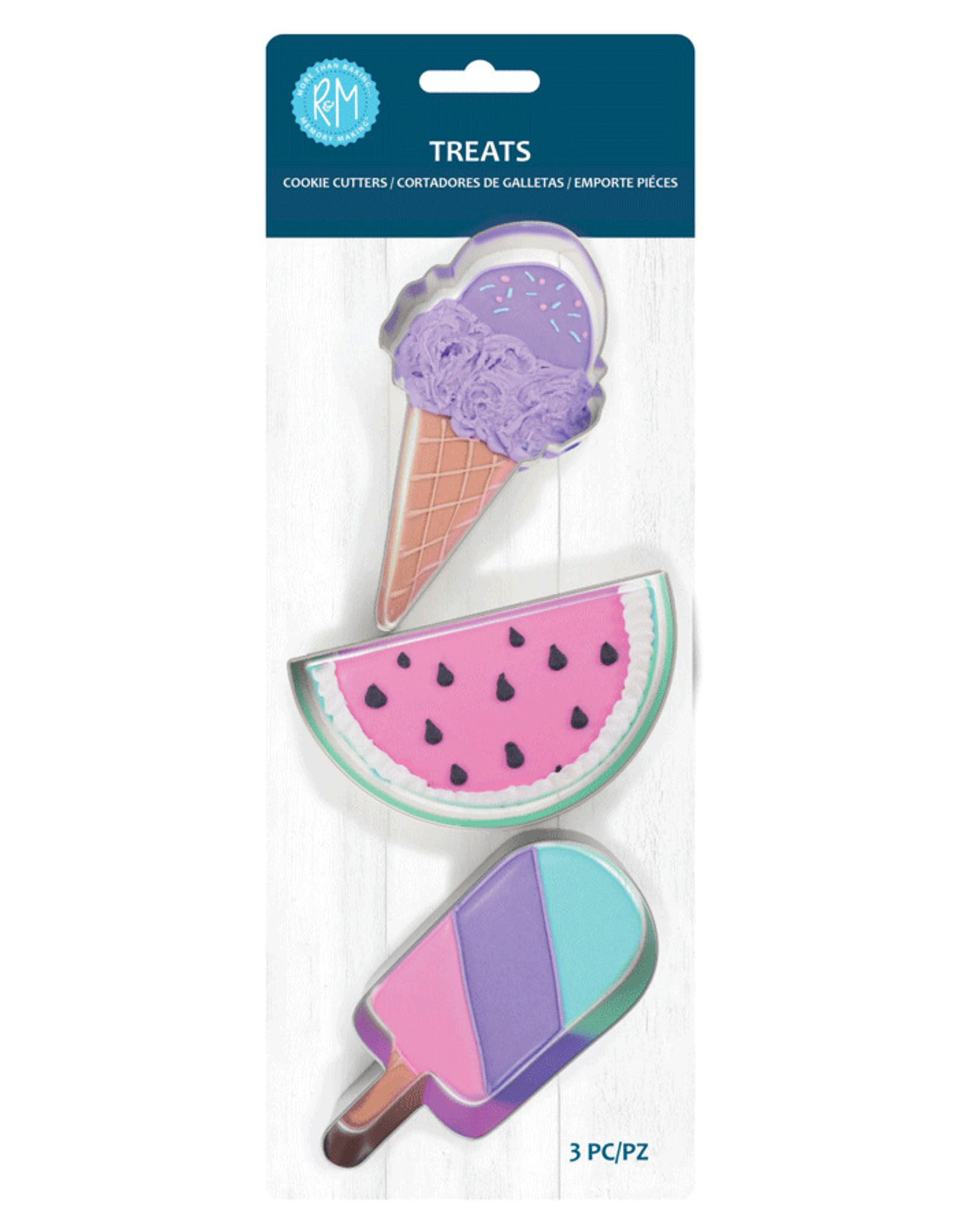 Summer Treats Cookie Cutter - 3 Piece Set