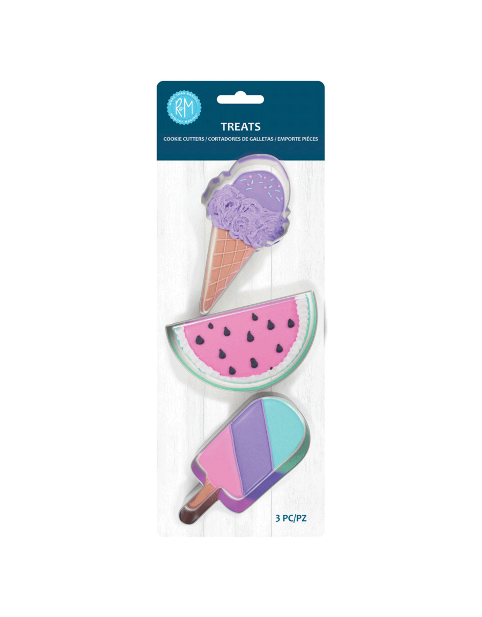 Summer Treats Cookie Cutter - 3 Piece Set